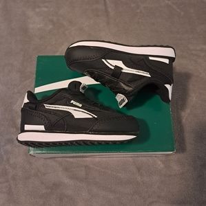 Puma Kids Sneakers Black and White